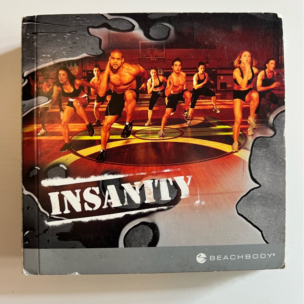 INSANITY full set of workout cds in program